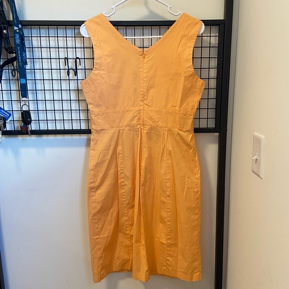 NWOT | GAP women’s orange sleeveless dress‎ — size 10 - Picture 5 of 6